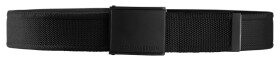 Opasek Canvas černý s černými detaily a přezkou (120 cm) vel, 33-42 Dunderdon Velikost: 33–42