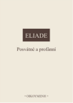 Posvátné profánní Mircea Eliade