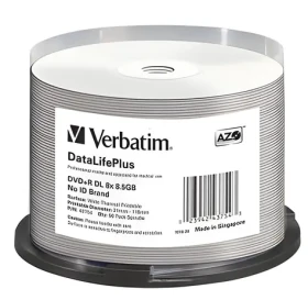 Verbatim DVD+R DL Thermal Printable 50ks / Optické médium / 8,5 GB / 8x / Vřeteno (43754)