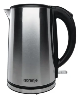 Gorenje K15DWS černá / Varná konvice / 2200 W / 1.5 l / nerezová ocel (K15DWS)