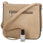 Trendy dámská mini crossbody kabelka Tirila, béžová