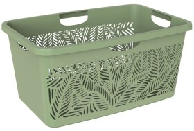 DEA HOME Koš na čisté prádlo JUNGLE 47 L - zelená