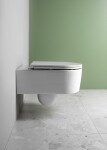 ISVEA - WC sedátko, SLIM, Soft Close, Easy Take, bílá 40KF0200I