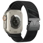 Beline Oblique černá / Řemínek pro Apple Watch / 38/40/41mm / nylonový