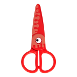 Colorino Colorino, 37275, dětské nůžky pro nejmenší, celoplastové, 12,5 cm, mix barev, 1 ks Barva: Červená