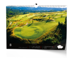 Nástěnný kalendář 2027 Baloušek Golf české resorty