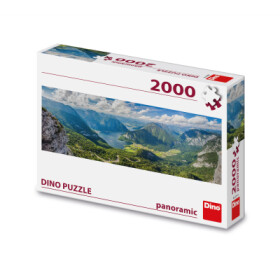 Puzzle 2000 Pohled na Alpy