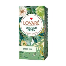 Lovaré Emerald Green 24 sáčků, zelený čaj
