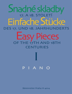 Snadné skladby 17. a 18. století - Piano