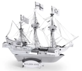 Metal Earth 3D Puzzle Loď Golden Hind