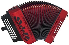Hohner Compadre FBbEb, red