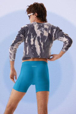 Pánské boxerky EVER Airy Short C2P - BLUE - modré M008 - SLOGGI BLUE M