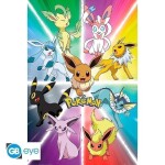 Plakát Pokémon Maxi Eevee Evolution 91,5x61cm