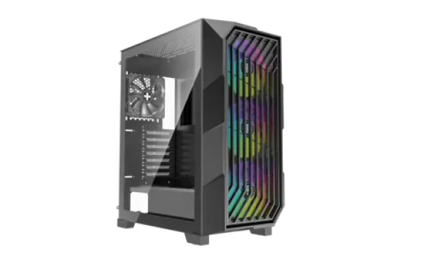 Xilence XILENT BREEZE II černá / ATX / 2x USB-A 3.2 / 3x 120mm ARGB / 1x 120mm / bez zdroje / průhledná bočnice (X812.ARGB)