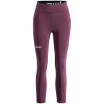 Dámské běžecké kalhoty Swix Pace High Waist Cropped Tights W