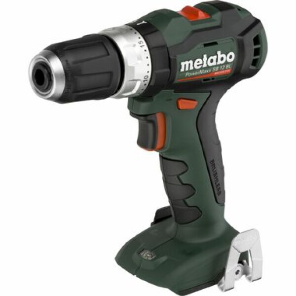 Metabo PowerMaxx SB 12 BL / Aku příklepová vrtačka / 12V / 1600 ot-min / 45 Nm / 21000 příklepů-min / bez aku (601046850)