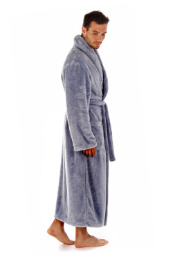 Pánský župan Jack extra nadměr nadměr Denim světlý nadměr 4XL