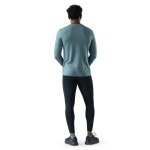 SMARTWOOL Mens Wander Valley Active Long Sleeve G, Dusty Teal (vzorek) velikost: M
