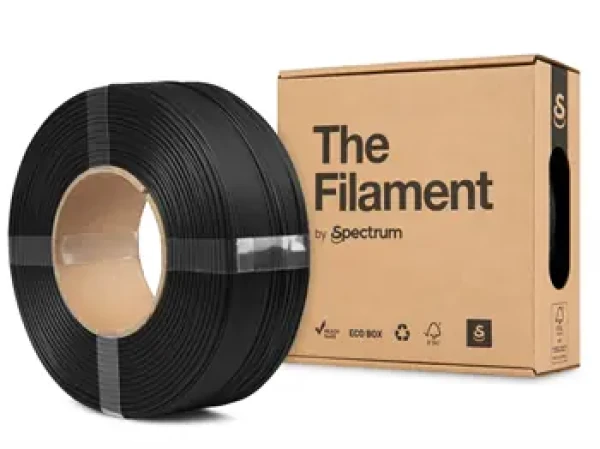 Spectrum The Filament ReFill Stealth Black / Tisková struna / PLA Matte / 1.75 mm / 1 kg (TF-24166)