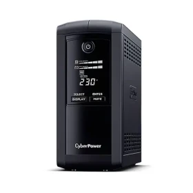 CyberPower VP700ELCD černá / Záložní zdroj UPS / Line-interactive / 700 VA / 390 W / LCD displej (VP700ELCD)