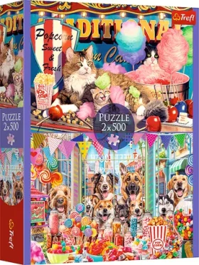 Trefl - Puzzle - Chlupatí přátelé