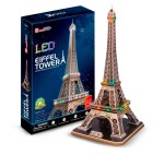 Puzzle 3D Eiffelova věž led 82 dílků