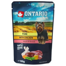 Ontario Kapsička vepřové s kuřecím ve vývaru 100g (214-3062)