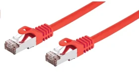 C-TECH patchcord Cat6 FTP 1 m červená (8954125014997)
