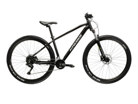 KROSS HEXAGON 5.0, rám 17" (M), model 2025, pneu 27,5", barva černá/stříbrná - ZDARMA dopravné, seřízení, odborná montáž a sada světel! (Záruka nejlepší ceny! Nakupujte u autorizovaného prodejce!)