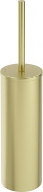 DEANTE - Kulatý kartáčovaný zlatý toaletní kartáč, volně stojící ADR_R712