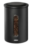 Rozbaleno - Xavax Barista dóza na 1,3 kg zrnkové kávy nebo 1,5 kg mleté kávy / vzduchotěsná / matná černá / rozbaleno (4047443494153.rozbaleno)