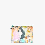 Taštičky na zip 3 ks LOQI JACQUELINE COLLEY Pop Culture New York