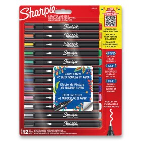 Sharpie akrylové popisovače sada 12 barev