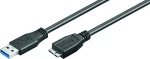 MicroConnect kabel USB3.0 A (M) - microUSB B (M) 2m černá / 5000Mbit/s (USB3.0AB2MICRO)