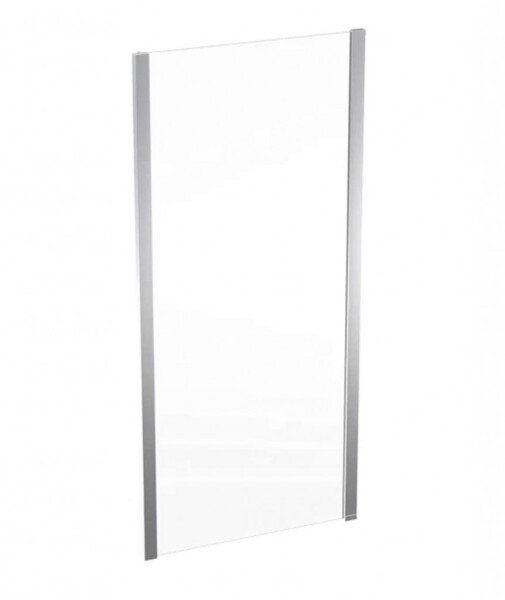 GEBERIT - GEO Sprchová stěna 90x190 cm, stříbrná/čiré sklo 560.127.00.2