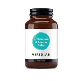 Viridian L-Theanine and Lemon Balm 90 cps (L-Theanin s meduňkou) (11958)