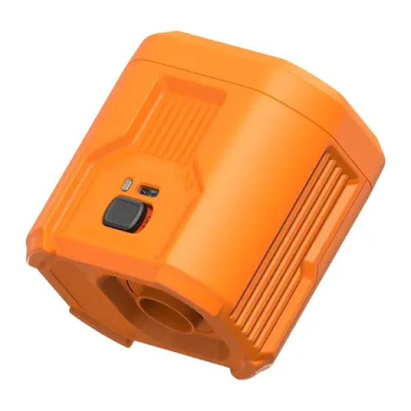 Flextail Evo Pump 3 oranžová / Přenosná vzduchová pumpa / tlak 5 kPa / průtok 1000 l/min / USB-C (Evo Pump 3-O)