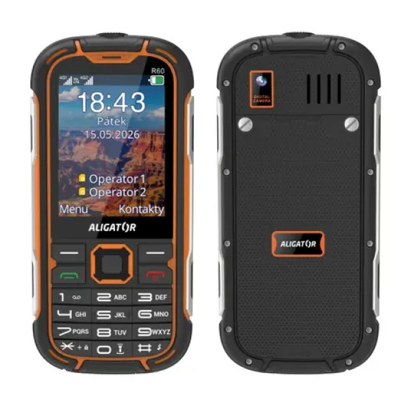 Aligator R60 4G eXtremo černo-oranžový (AR60BO)