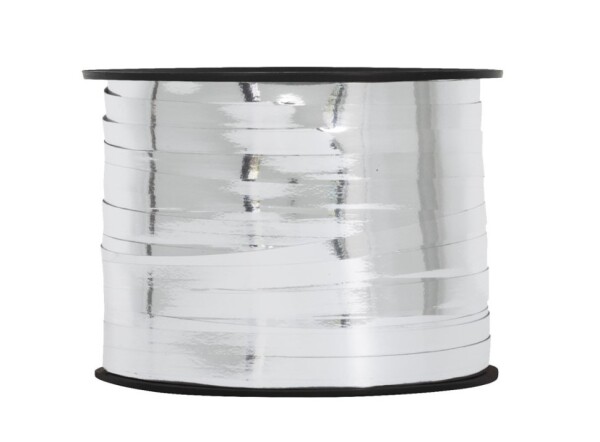 Stuha stříbrná metalická lesklá 228 m Stuha stříbrná metalická lesklá 228 m