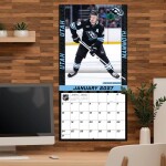 JF Turner Kalendář Utah Mammoth NHL 2027 Wall Calendar