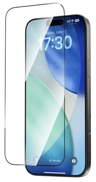 Devia Star Series černý rám / Ochranné sklo / Apple iPhone 17 Pro Max (6942297132481)