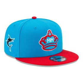 New Era Pánská kšiltovka Miami Marlins MLB Official City Connect 9FIFTY Snapback