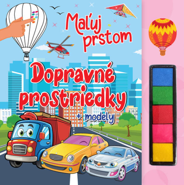 Maľuj prstom Dopravné prostriedky