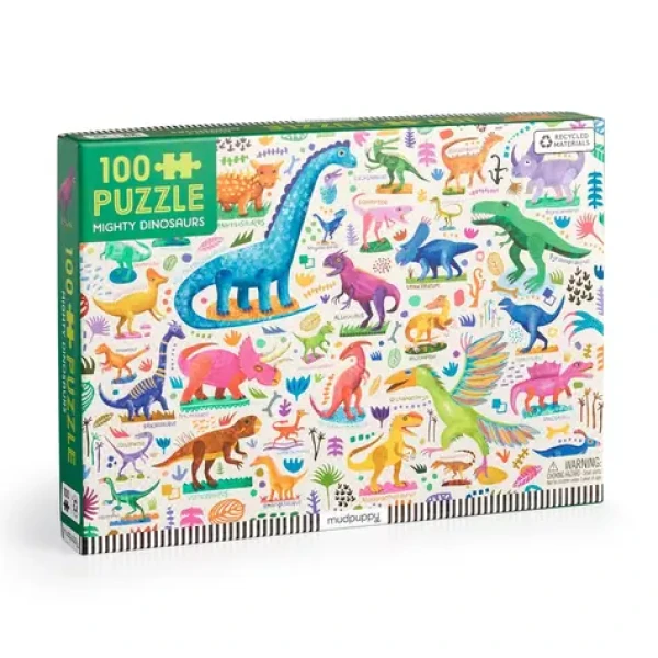 Mudpuppy Puzzle Mocní dinosauři
