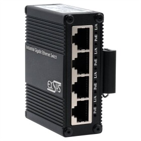 Exsys EX-62021PoE-P EXSYS EX-62021PoE-P 5-Port Industrial Gi síťový switch