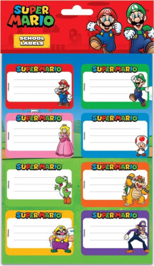 Super Mario školní samolepky (budget) - EPEE