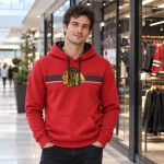 Fanatics Pánská mikina Chicago Blackhawks NHL Wrist Shot Hoodie Velikost: 2XL