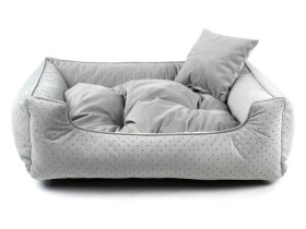Snug elegantní pelech pro psa Barva: Světle-šedá, Rozměr (cm): 70 x 55