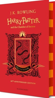 Harry Potter and the Chamber of Secrets - Gryffindor Edition, 1. vydání - Joanne Kathleen Rowling
