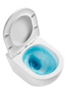 Kielle - Genesis New Set předstěnové instalace, kompaktního klozetu Oudee, Vortex Rimless+, sedátka softclose a tlačítka Gemini New II, matná černá 30528SZ42